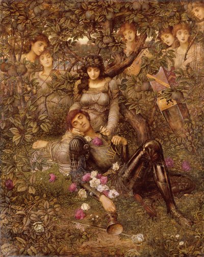 Acrasia, ca. 1888 door John Melhuish Strudwick